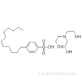 TRIETANOLAMMONIO DODECILBENZENE SOLFONATO CAS 27323-41-7